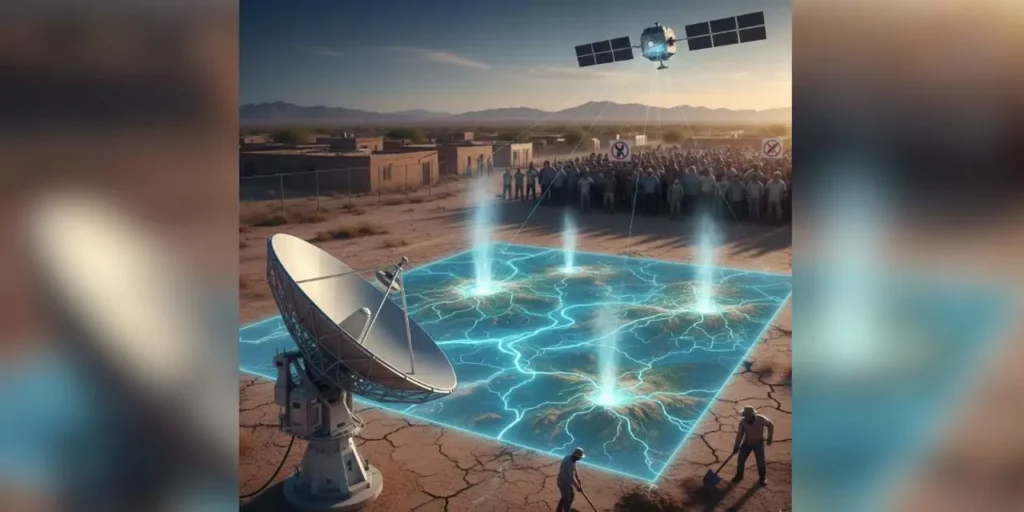 Space technology detects invisible water leaks in Mexico and faces social resistance