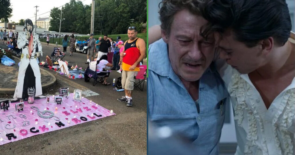 They call for a march to find the eggs of Elvis Presley’s father