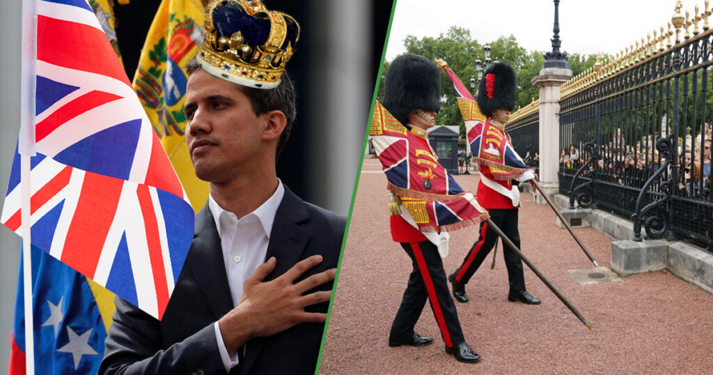 Juan Guaidó proclaims himself legitimate king of the United Kingdom